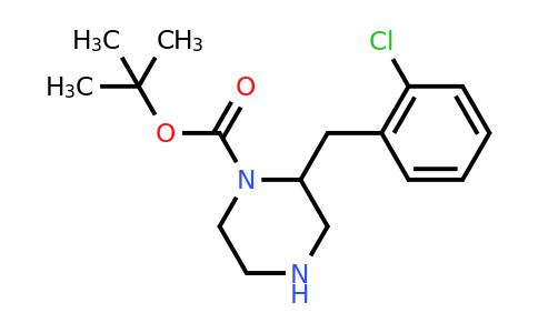 CAS 886772-44-7 | 2-(2-Chloro-benzyl)-piperazine-1-carboxylic acid tert-butyl ester