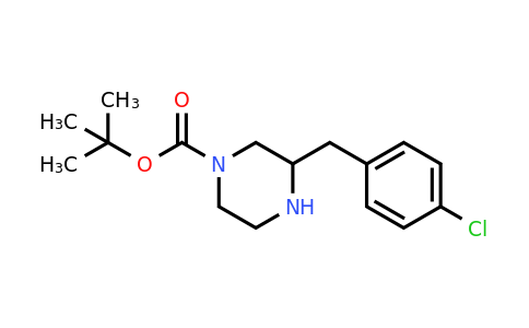 CAS 886772-62-9 | 3-(4-Chloro-benzyl)-piperazine-1-carboxylic acid tert-butyl ester