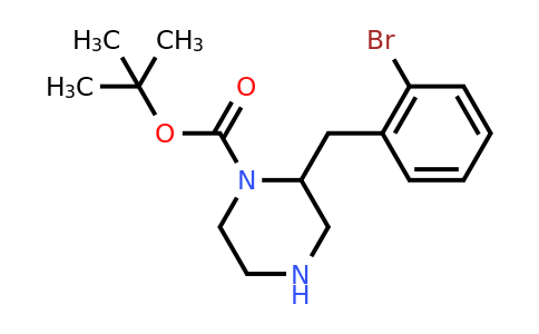 CAS 886772-80-1 | 2-(2-Bromo-benzyl)-piperazine-1-carboxylic acid tert-butyl ester