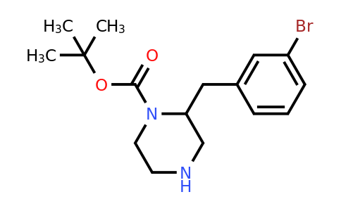 CAS 886772-92-5 | 2-(3-Bromo-benzyl)-piperazine-1-carboxylic acid tert-butyl ester