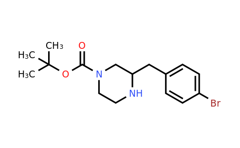 CAS 886772-98-1 | 3-(4-Bromo-benzyl)-piperazine-1-carboxylic acid tert-butyl ester