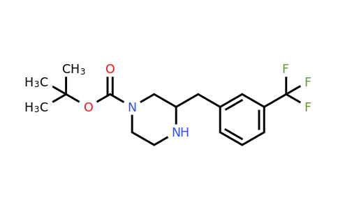 CAS 886773-22-4 | 3-(3-Trifluoromethyl-benzyl)-piperazine-1-carboxylic acid tert-butyl ester