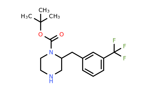 CAS 886773-28-0 | 2-(3-Trifluoromethyl-benzyl)-piperazine-1-carboxylic acid tert-butyl ester
