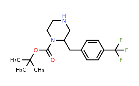 CAS 886773-40-6 | 2-(4-Trifluoromethyl-benzyl)-piperazine-1-carboxylic acid tert-butyl ester