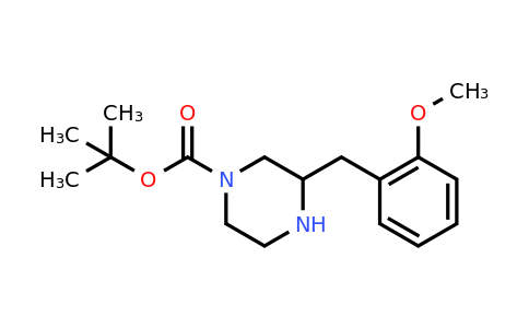 CAS 886773-46-2 | 3-(2-Methoxy-benzyl)-piperazine-1-carboxylic acid tert-butyl ester