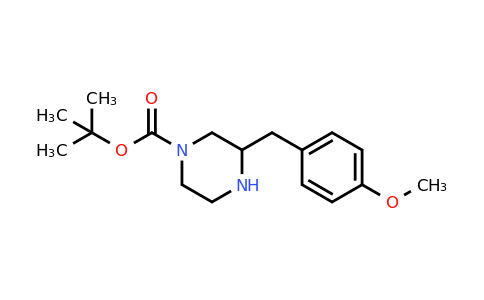 CAS 886773-67-7 | 3-(4-Methoxy-benzyl)-piperazine-1-carboxylic acid tert-butyl ester