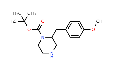 CAS 886773-74-6 | 2-(4-Methoxy-benzyl)-piperazine-1-carboxylic acid tert-butyl ester