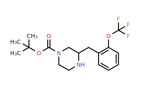 CAS 886773-81-5 | 3-(2-Trifluoromethoxy-benzyl)-piperazine-1-carboxylic acid tert-butyl ester