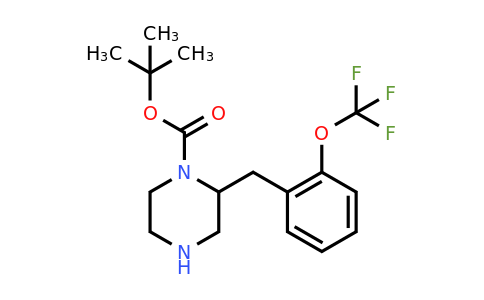 CAS 886773-88-2 | 2-(2-Trifluoromethoxy-benzyl)-piperazine-1-carboxylic acid tert-butyl ester