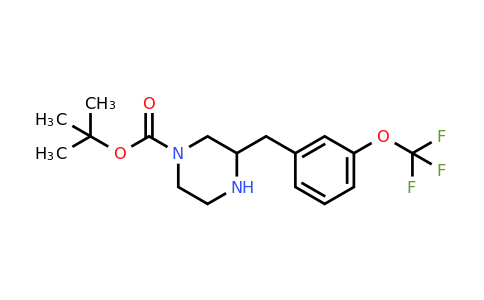 CAS 886773-95-1 | 3-(3-Trifluoromethoxy-benzyl)-piperazine-1-carboxylic acid tert-butyl ester