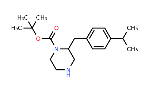 CAS 886774-44-3 | 2-(4-Isopropyl-benzyl)-piperazine-1-carboxylic acid tert-butyl ester