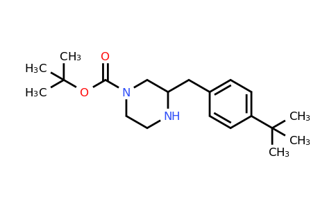 CAS 886774-51-2 | 3-(4-Tert-butyl-benzyl)-piperazine-1-carboxylic acid tert-butyl ester