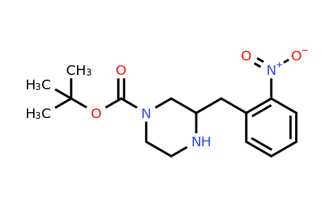 CAS 886774-65-8 | 3-(2-Nitro-benzyl)-piperazine-1-carboxylic acid tert-butyl ester