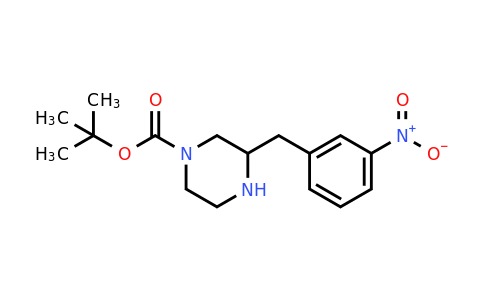 CAS 886774-79-4 | 3-(3-Nitro-benzyl)-piperazine-1-carboxylic acid tert-butyl ester