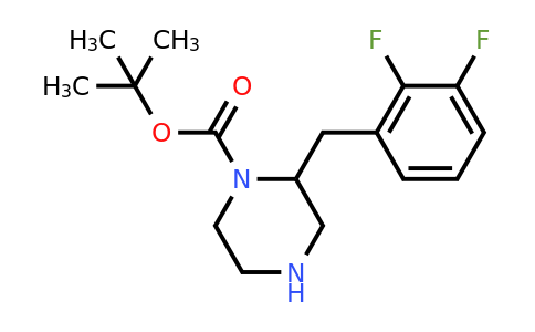 CAS 886775-14-0 | 2-(2,3-Difluoro-benzyl)-piperazine-1-carboxylic acid tert-butyl ester