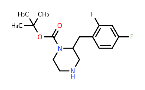 CAS 886775-29-7 | 2-(2,4-Difluoro-benzyl)-piperazine-1-carboxylic acid tert-butyl ester