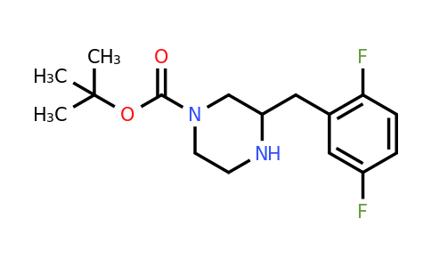 CAS 886775-36-6 | 3-(2,5-Difluoro-benzyl)-piperazine-1-carboxylic acid tert-butyl ester