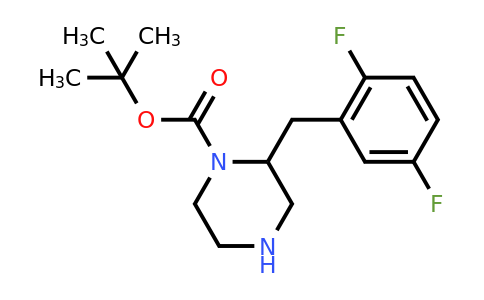 CAS 886775-43-5 | 2-(2,5-Difluoro-benzyl)-piperazine-1-carboxylic acid tert-butyl ester