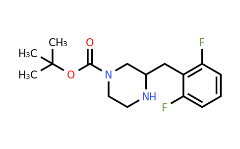 CAS 886775-57-1 | 3-(2,6-Difluoro-benzyl)-piperazine-1-carboxylic acid tert-butyl ester