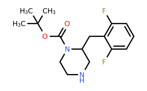 CAS 886775-64-0 | 2-(2,6-Difluoro-benzyl)-piperazine-1-carboxylic acid tert-butyl ester