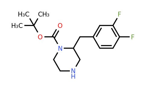 CAS 886775-78-6 | 2-(3,4-Difluoro-benzyl)-piperazine-1-carboxylic acid tert-butyl ester