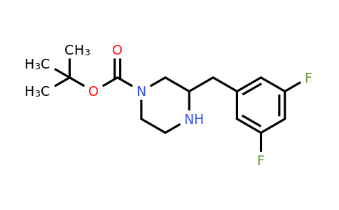 CAS 886775-85-5 | 3-(3,5-Difluoro-benzyl)-piperazine-1-carboxylic acid tert-butyl ester