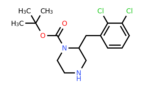 CAS 886776-05-2 | 2-(2,3-Dichloro-benzyl)-piperazine-1-carboxylic acid tert-butyl ester
