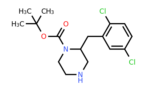 CAS 886776-33-6 | 2-(2,5-Dichloro-benzyl)-piperazine-1-carboxylic acid tert-butyl ester