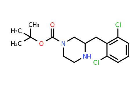 CAS 886776-40-5 | 3-(2,6-Dichloro-benzyl)-piperazine-1-carboxylic acid tert-butyl ester