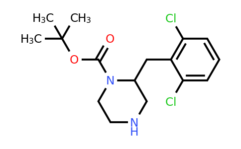 CAS 886776-46-1 | 2-(2,6-Dichloro-benzyl)-piperazine-1-carboxylic acid tert-butyl ester