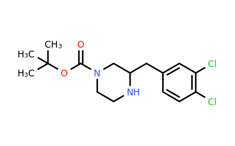 CAS 886776-53-0 | 3-(3,4-Dichloro-benzyl)-piperazine-1-carboxylic acid tert-butyl ester