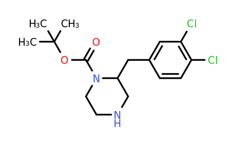 CAS 886776-60-9 | 2-(3,4-Dichloro-benzyl)-piperazine-1-carboxylic acid tert-butyl ester
