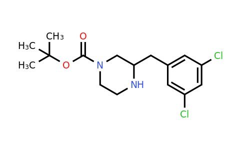 CAS 886776-67-6 | 3-(3,5-Dichloro-benzyl)-piperazine-1-carboxylic acid tert-butyl ester