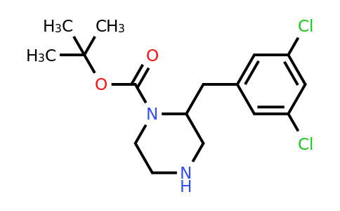 CAS 886776-74-5 | 2-(3,5-Dichloro-benzyl)-piperazine-1-carboxylic acid tert-butyl ester