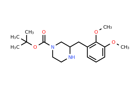 CAS 886776-80-3 | 3-(2,3-Dimethoxy-benzyl)-piperazine-1-carboxylic acid tert-butyl ester