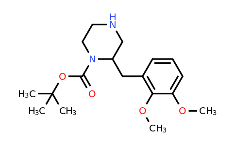 CAS 886776-87-0 | 2-(2,3-Dimethoxy-benzyl)-piperazine-1-carboxylic acid tert-butyl ester