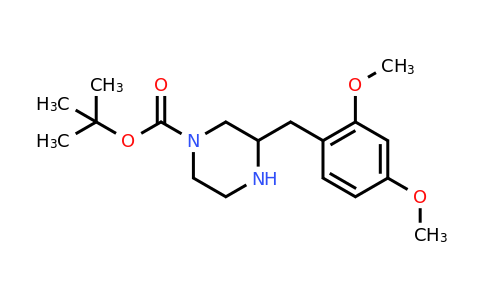 CAS 886776-94-9 | 3-(2,4-Dimethoxy-benzyl)-piperazine-1-carboxylic acid tert-butyl ester