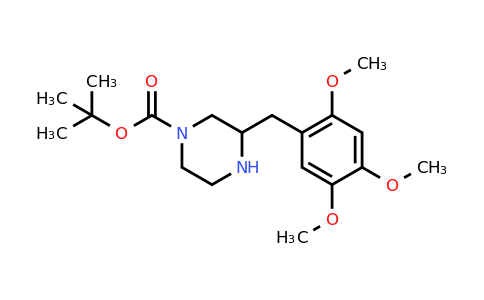 CAS 886777-76-0 | 3-(2,4,5-Trimethoxy-benzyl)-piperazine-1-carboxylic acid tert-butyl ester