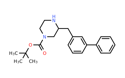 CAS 886778-18-3 | 3-Biphenyl-3-ylmethyl-piperazine-1-carboxylic acid tert-butyl ester