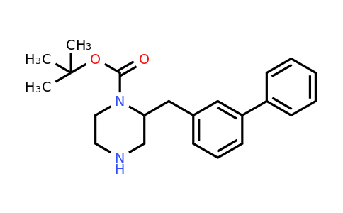 CAS 886778-25-2 | 2-Biphenyl-3-ylmethyl-piperazine-1-carboxylic acid tert-butyl ester