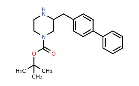 CAS 886778-32-1 | 3-Biphenyl-4-ylmethyl-piperazine-1-carboxylic acid tert-butyl ester