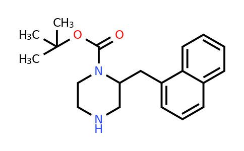 CAS 886778-53-6 | 2-Naphthalen-1-ylmethyl-piperazine-1-carboxylic acid tert-butyl ester