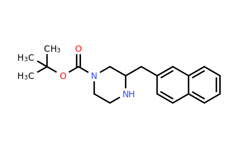 CAS 886778-60-5 | 3-Naphthalen-2-ylmethyl-piperazine-1-carboxylic acid tert-butyl ester