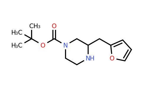 CAS 886779-18-6 | 3-Furan-2-ylmethyl-piperazine-1-carboxylic acid tert-butyl ester