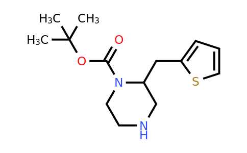 CAS 886779-39-1 | 2-Thiophen-2-ylmethyl-piperazine-1-carboxylic acid tert-butyl ester