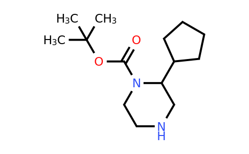 CAS 886780-25-2 | 2-Cyclopentyl-piperazine-1-carboxylic acid tert-butyl ester