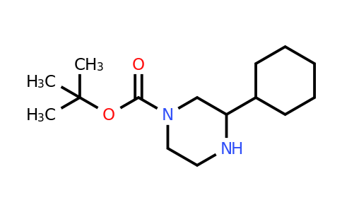 CAS 886780-33-2 | 3-Cyclohexyl-piperazine-1-carboxylic acid tert-butyl ester