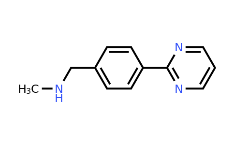CAS 886851-48-5 | N-Methyl-1-(4-(pyrimidin-2-yl)phenyl)methanamine