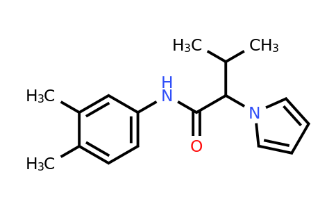 CAS 887029-19-8 | N-(3,4-Dimethylphenyl)-3-methyl-2-(1H-pyrrol-1-yl)butanamide