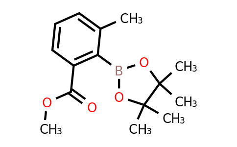 CAS 887234-98-2 | Benzoic acid, 3-methyl-2-(4,4,5,5-tetramethyl-1,3,2-dioxaborolan-2-YL)-, methyl ester